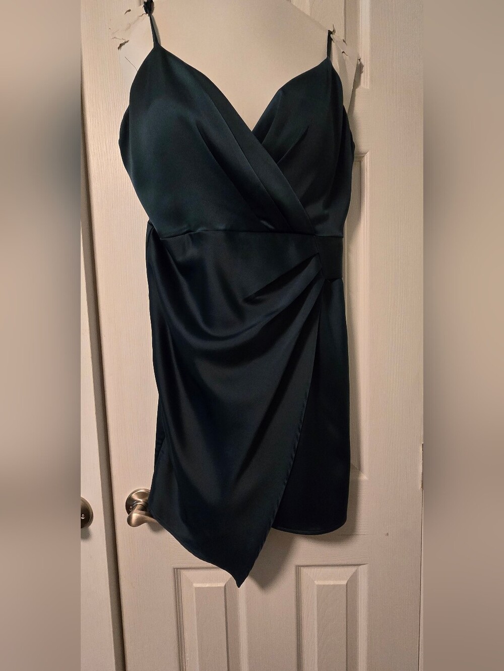 Gianni Bini Dark Green Cocktail Dress, Size L